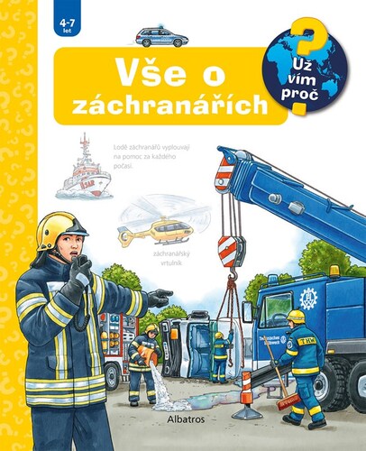 Kniha Vše o záchranářích