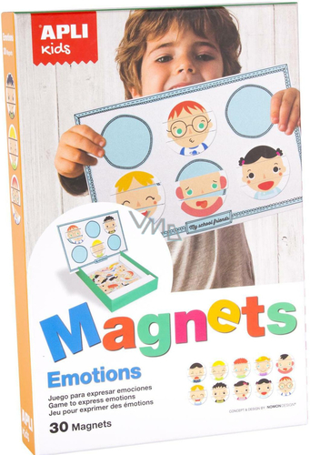 APLI Krabička s magnetmi -Emócie
