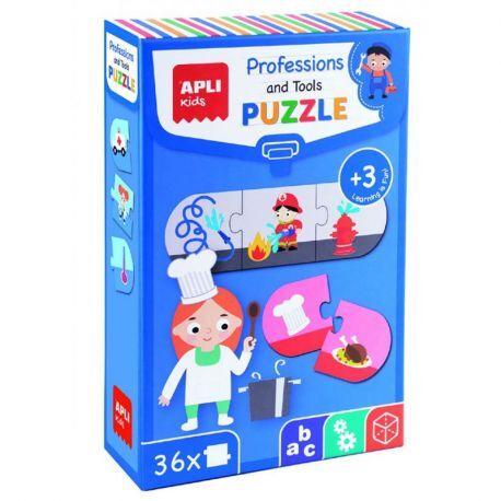 APLI Puzzle - Profesie a ich nástroje 36 dielikov