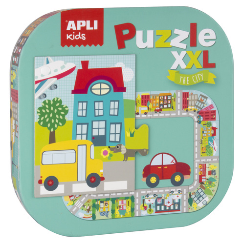 Kniha APLI APLI Puzzle XXL Mesto 20 dielikov