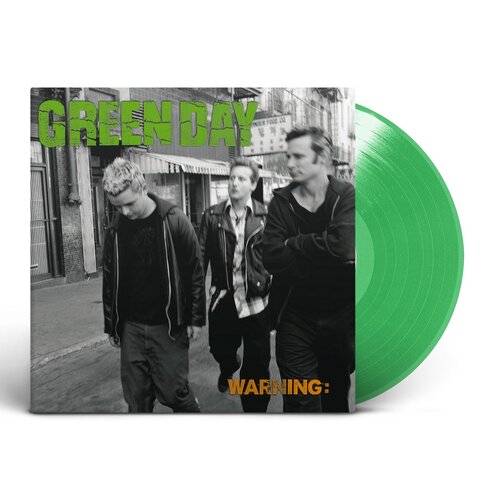 Kniha Green Day - Warning (Green) LP