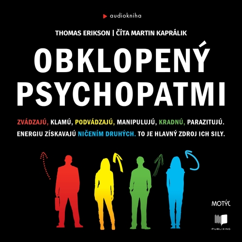 Kniha Publixing a Motýľ Obklopený psychopatmi