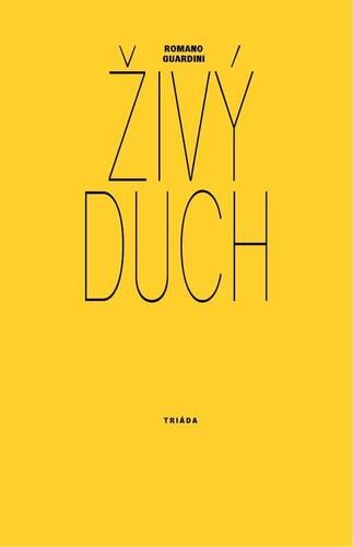 Kniha Živý duch - Romano Guardini
