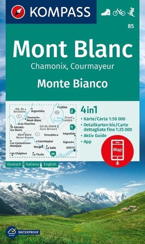Mont Blanc 85 - 1:50 000
