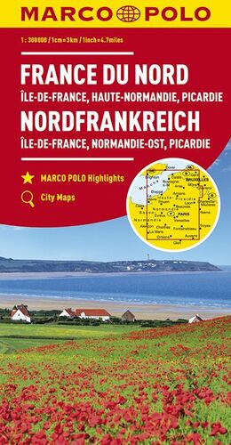 Francie sever 1:300 000 - automapa