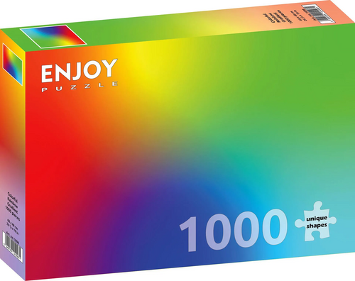 Puzzle Farebný dúhový gradient 1000 Enjoy