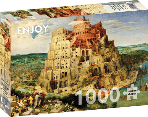 Enjoy Puzzle Pieter Bruegel: The Tower of Babel 1000 Enjoy