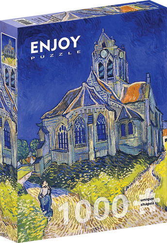 Puzzle Vincent Van Gogh: The Church in Auvers-sur-Oise 1000 Enjoy