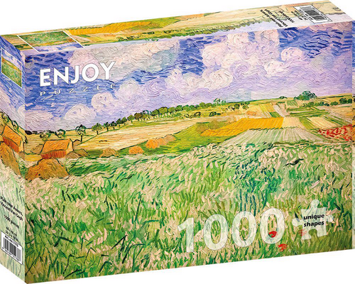 Enjoy Puzzle Vincent Van Gogh: Plain near Auvers 1000 Enjoy