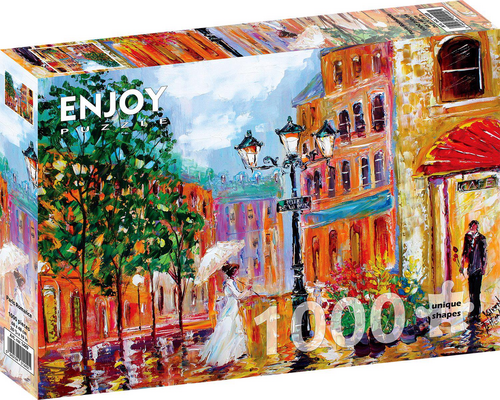 Puzzle Parížska romantika 1000 Enjoy