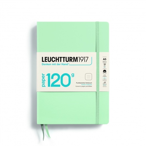 Zápisník LEUCHTTURM1917 edícia 120G Mint Green, 203 p., bodkovaný