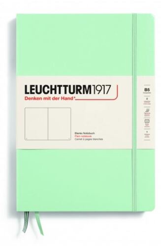 Zápisník LEUCHTTURM1917 Composition (B5) Mint Green, 219 p., čistý