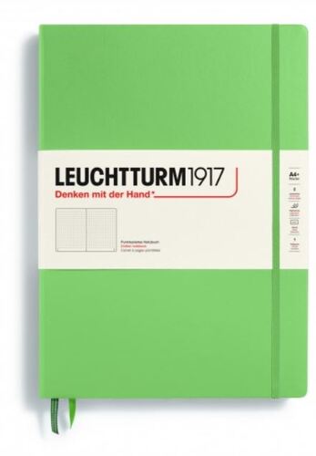 Zápisník LEUCHTTURM1917 Master Classic (A4+) Sage, 235 p., bodkovaný