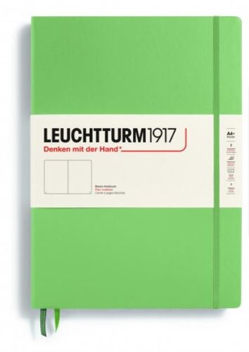 Zápisník LEUCHTTURM1917 Master Classic (A4+) Sage, 235 p., čistý