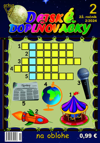 Kniha Detské doplňovačky 2 2024 na oblohe - Jela Mlčochová