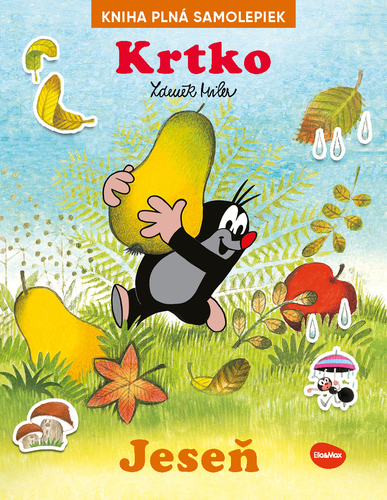Kniha Krtko a jeseň - kniha samolepiek
