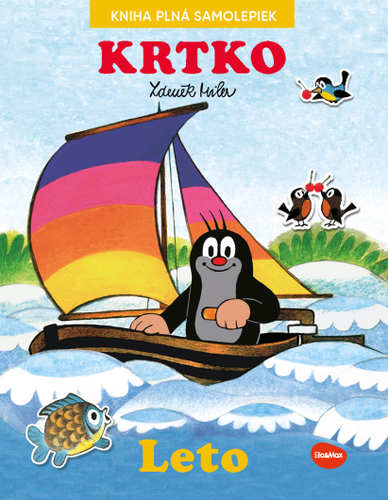 Kniha Krtko a leto - kniha samolepiek