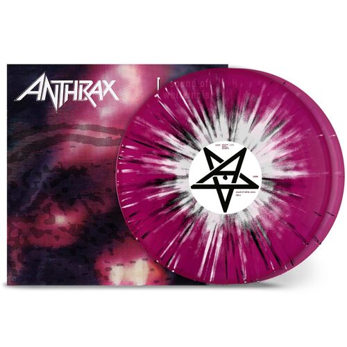Kniha Anthrax - Sound Of White Noise (Violet White) 2LP