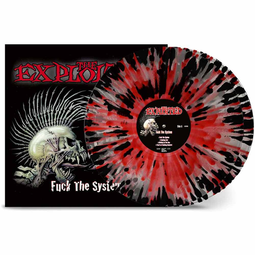 Kniha Exploited, The - Fuck The System (Clear/Red) 2LP