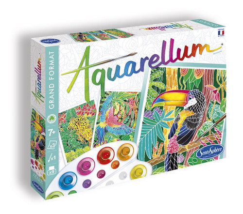 Kniha SentoSphére Aquarellum Amazónka