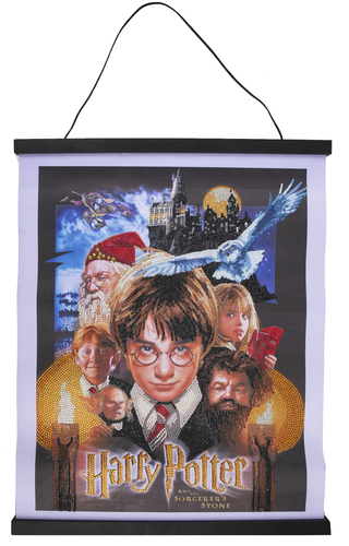 Craft Buddy Obraz v lištách Harry Potter (35x45 cm) vykladanie z diamantov
