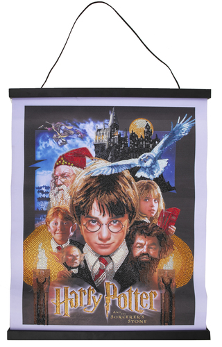 Obraz v lištách Harry Potter (35x45 cm) vykladanie z diamantov
