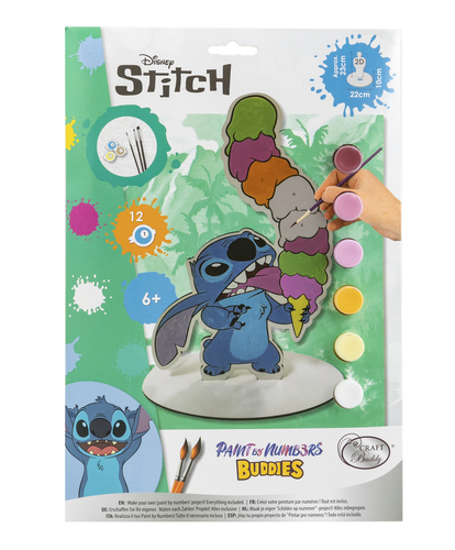 Figúrka Stitch Disney XL maľovanie podľa čísel