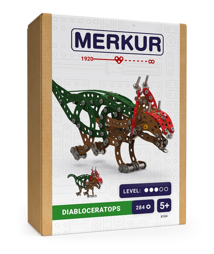 Stavebnica Merkur DINO - Diabloceratops, 284 dielov