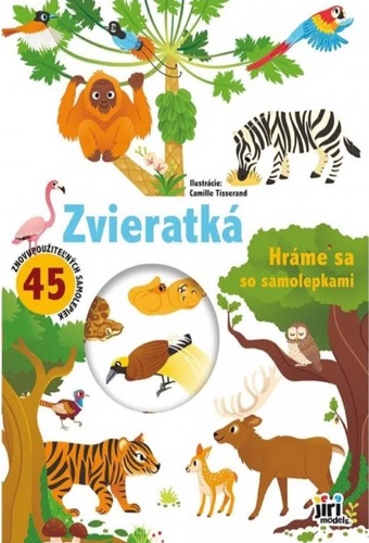 Kniha Hráme sa so samolepkami/ Zvieratká