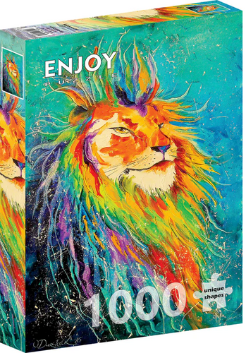 Puzzle Dúhový lev 1000 Enjoy