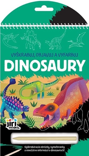 Vyškrabávacie vymaľovanky/ Dinosaury kúpite na Panta Rhei