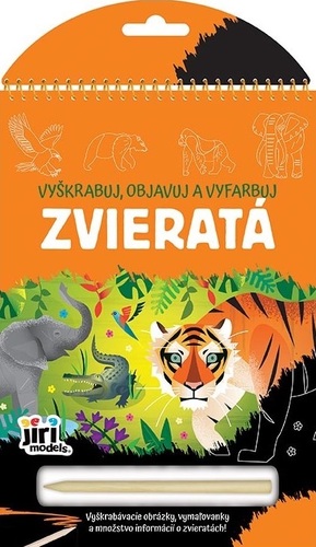 Vyškrabávacie vymaľovanky/ Zvieratá kúpite na Panta Rhei