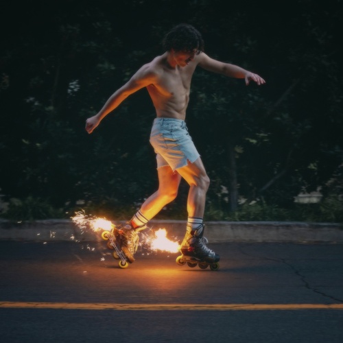 Kniha Boone Benson - Fireworks & Rollerblades CD