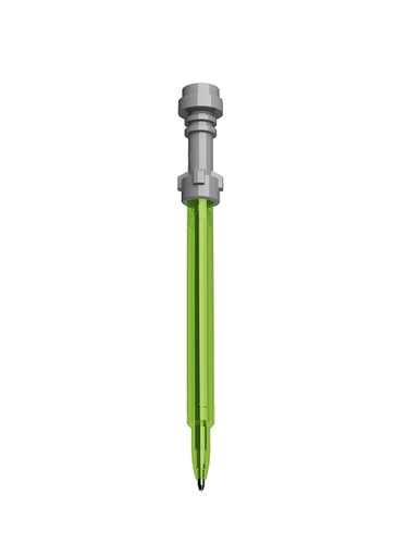 LEGO Star Wars gelové pero Svetelný meč - svetlo zelené