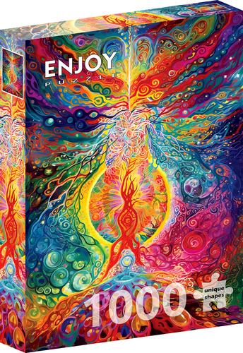 Puzzle Epicentrum dúhy 1000 Enjoy