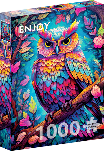 Puzzle Oslnivá sova 1000 Enjoy