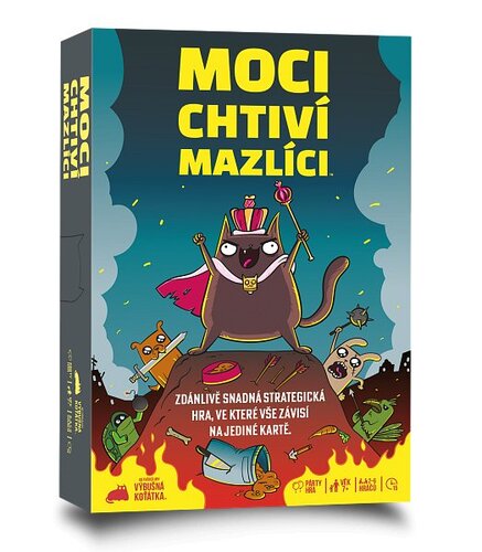 Hra Mocichtiví mazlíci (hra v češtine)