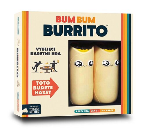 Kartová hra Bum Bum Burrito (hra v češtine)