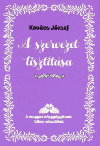 Kniha A szervezet tisztítása - József Kovács