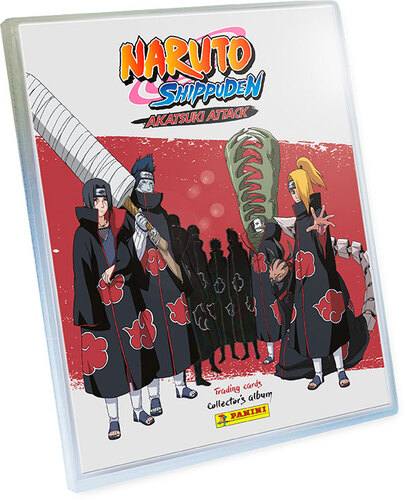 Panini Album zberateľské karty Panini Naruto Shippuden Akatsuki Attack - binder