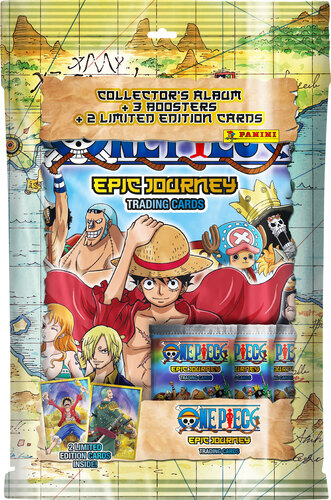 Panini One Piece Epic Journey Trading Cards Starter Set Album + Limited Cards