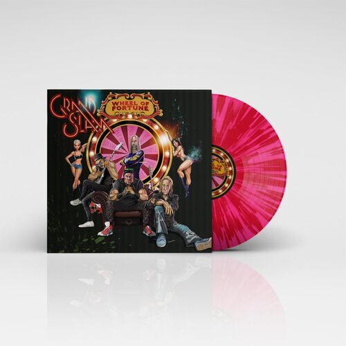 Kniha Grand Slam - Wheel Of Fortune (Pink/Red) LP