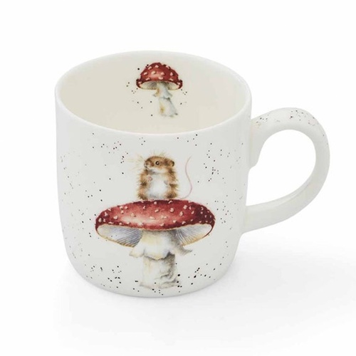 Porcelánový hrnček "He's a Fun-Gi ", 0,31 l Wrendale Designs - myška