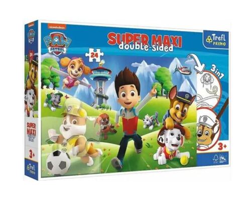 Puzzle Labková patrola 24 Super Maxi Trefl