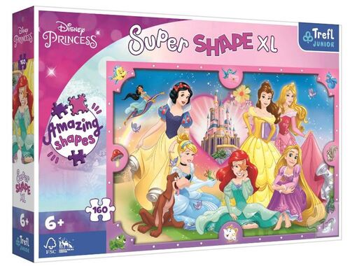 Puzzle Princezné 160 Super Shape XL Trefl