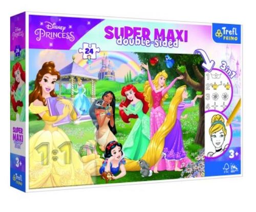 Puzzle Princezné 24 Super Maxi Trefl