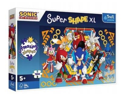 Puzzle Sonic 104 Super Shape XL Trefl