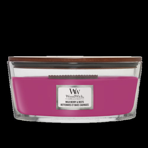 Woodwick sviečka loď Wild berry & beets