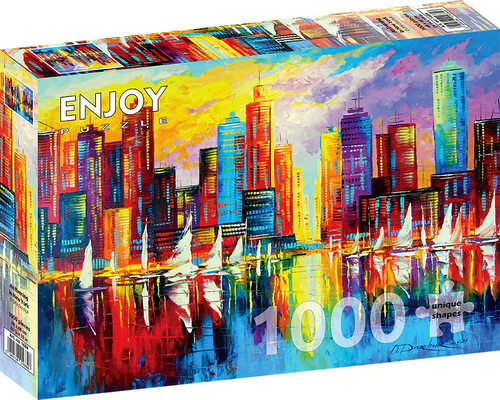 Puzzle Večer v New Yorku 1000 Enjoy