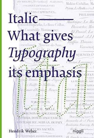 Italic: What Gives Typography its Slant